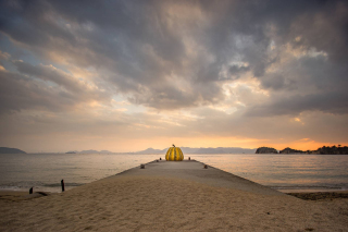 Kusama's Pumpkin, Naoshima