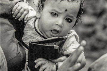 Newborn Child. Nepal, 1988