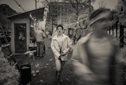 Wild Run. East Village, New York