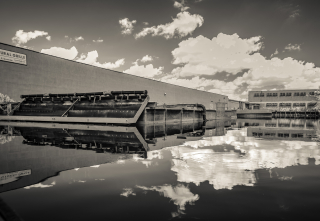 Gowanus Canal. Brooklyn, New York