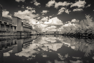 Gowanus Canal. Brooklyn, New York