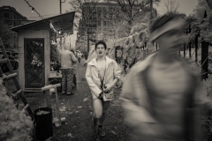 Wild Run. East Village, New York
